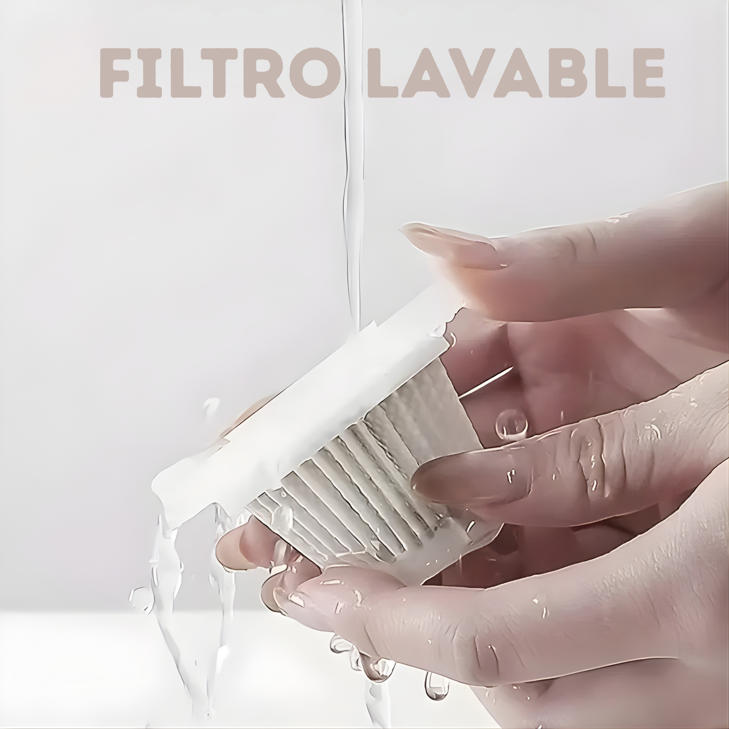 Aspiradora multifuncional con carga inalámbrica