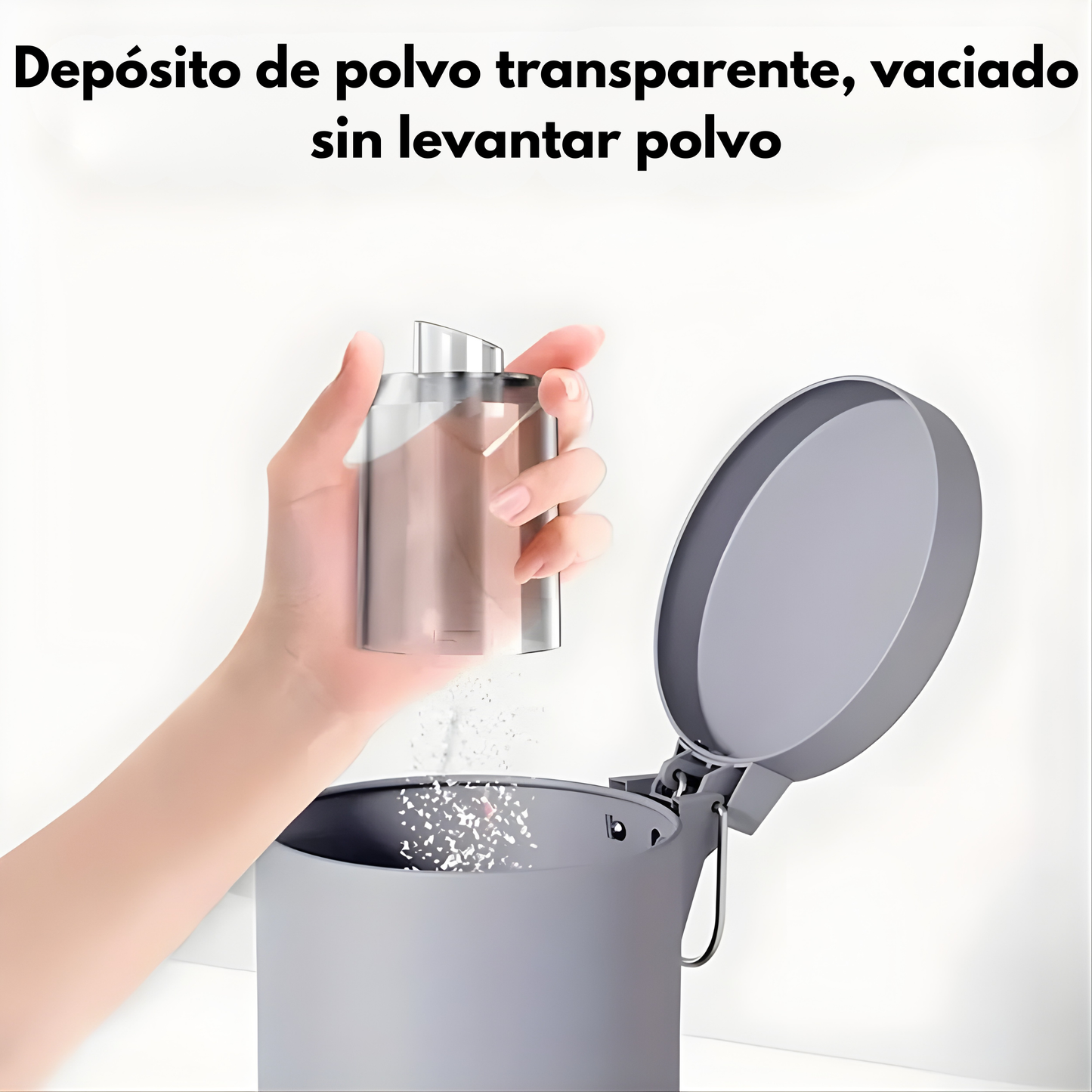 Aspiradora multifuncional con carga inalámbrica